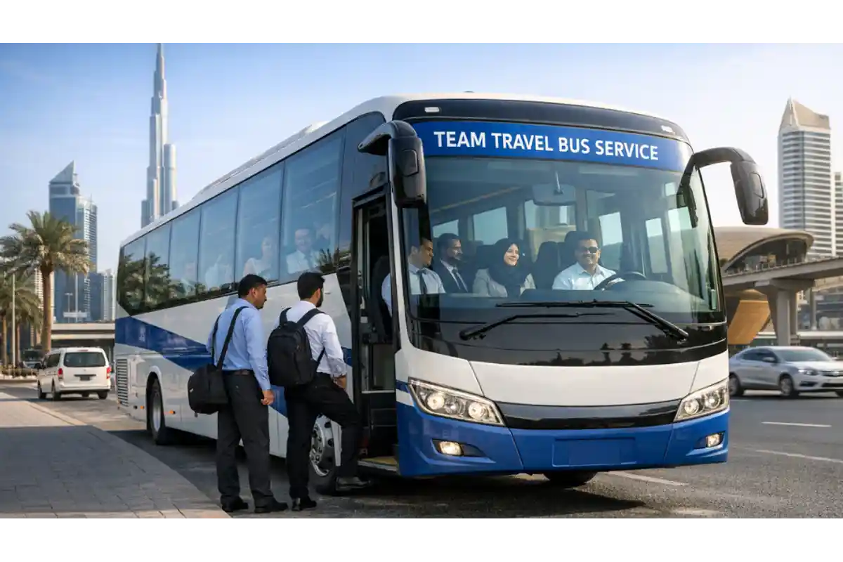 Team travel bus service - Fair Van Rental